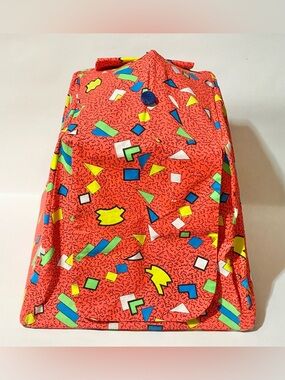 Vintage Barbie Size Fashion Doll Camping Tent 80s Graphics